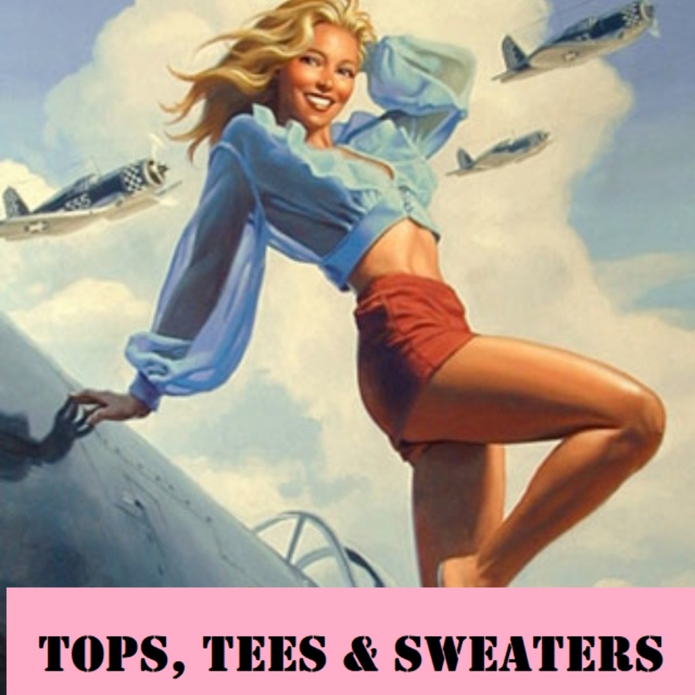 Tops, tees & sweaters